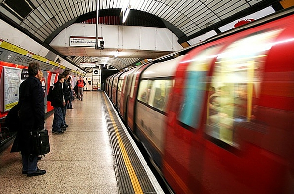 Baker Street tube station on the London Underground